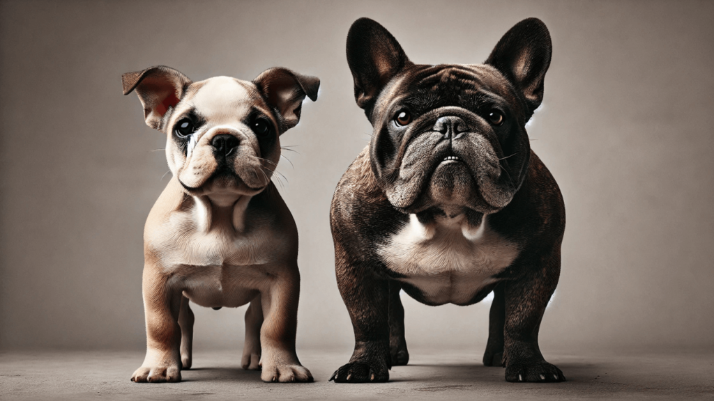 French Bulldog vs English Bulldog