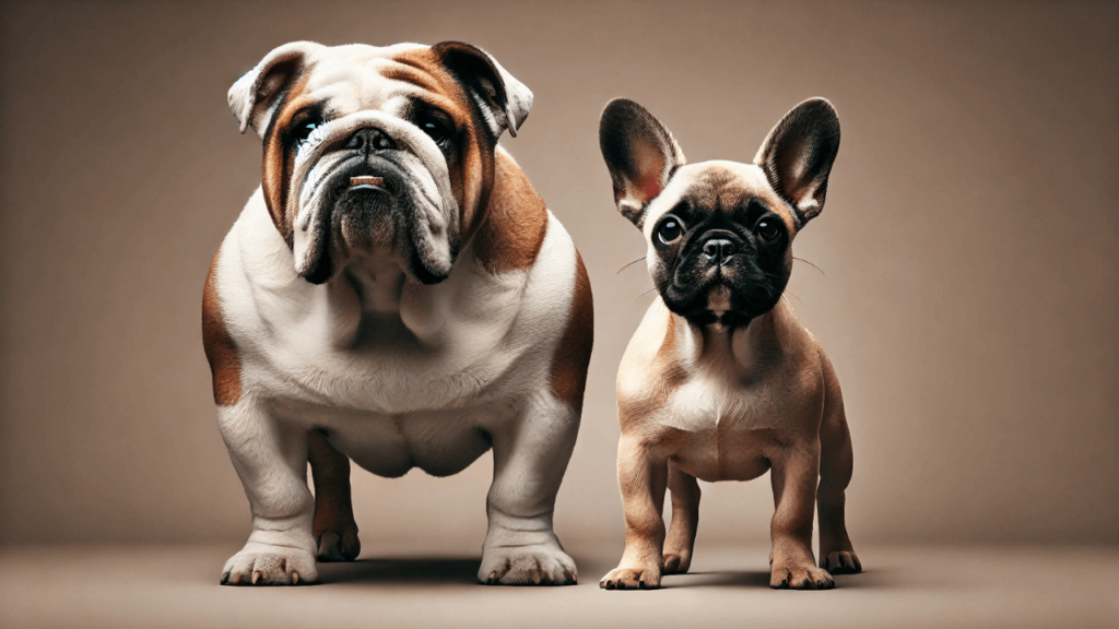 French Bulldog vs English Bulldog